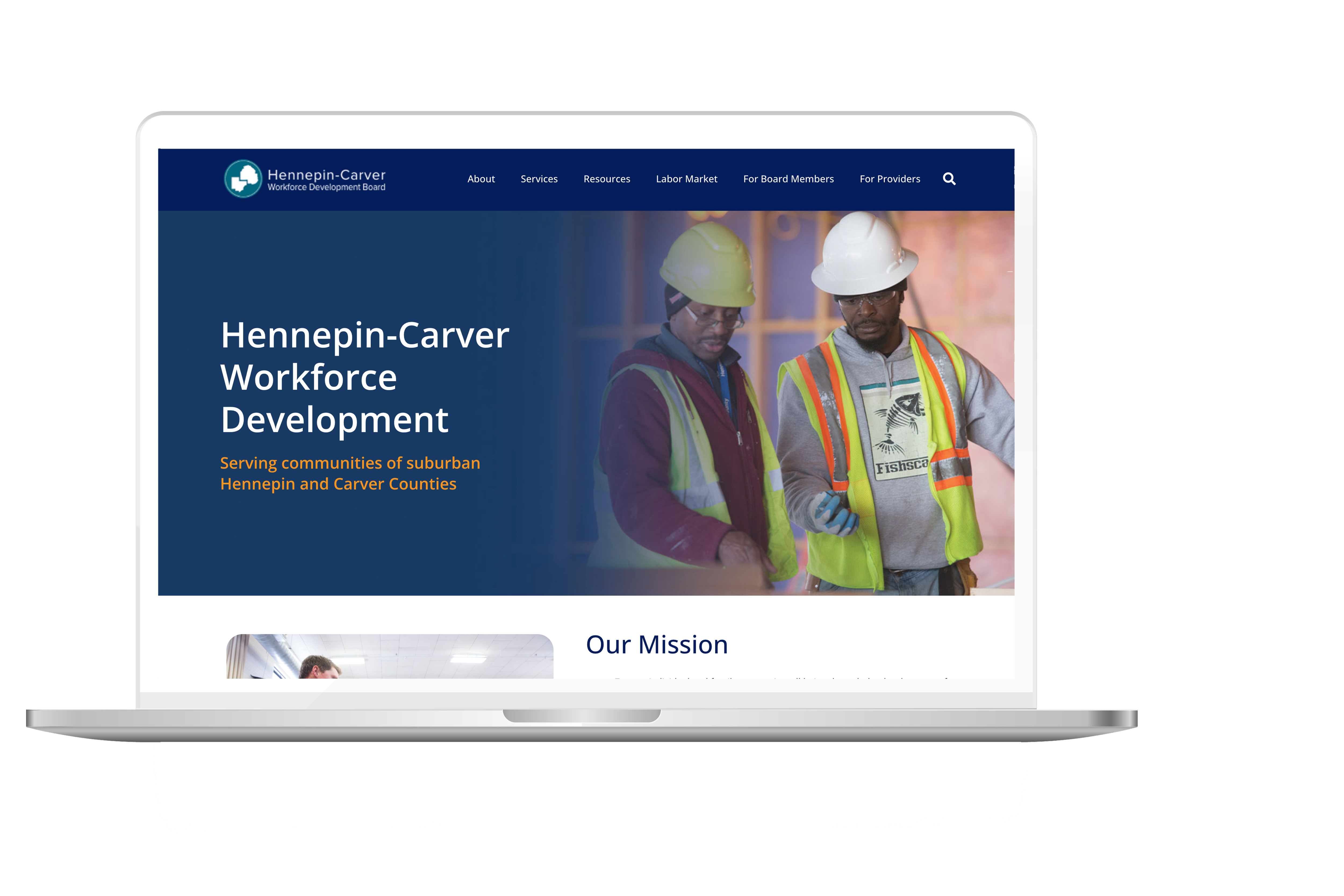 Hennepin-Carver County Website Government WordPress