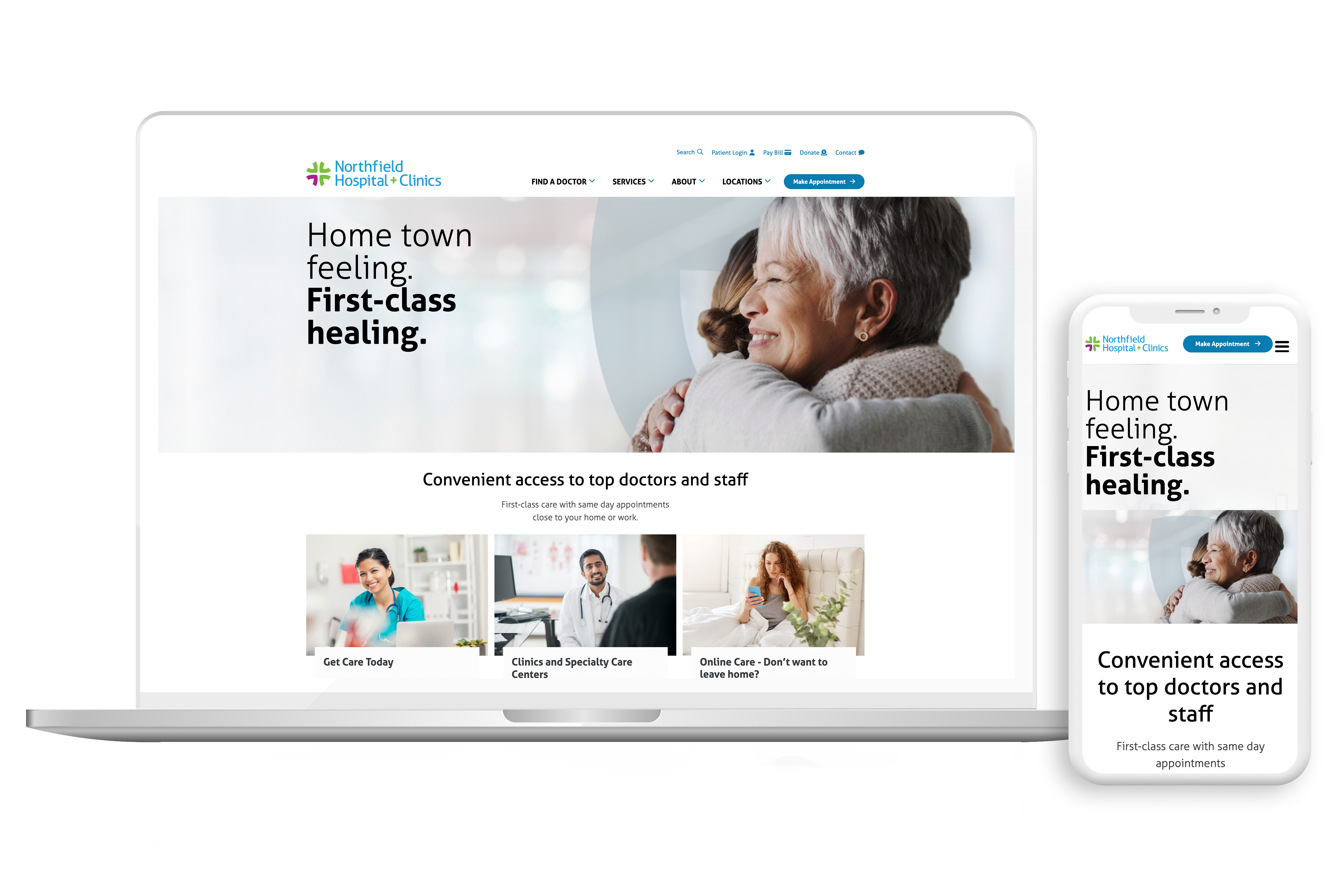 Northfield Hospital + Clinics Website Drupal CMS Healthcare